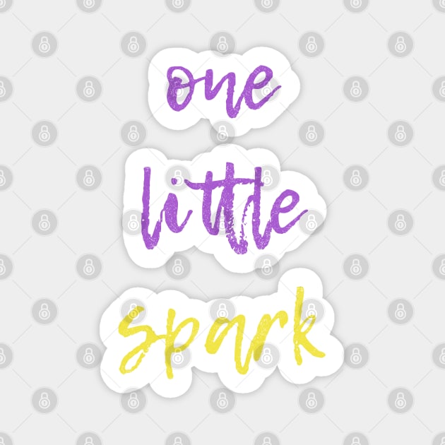 One Little Spark Sticker by FandomTrading